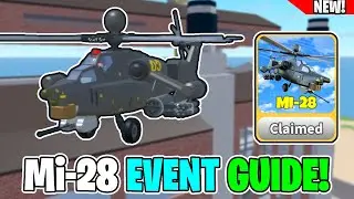 Roblox Military Tycoon Russian MI-28 Event Guide (New Helicopter)!