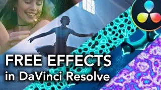 5 FREE & EASY DaVinci Resolve effects!