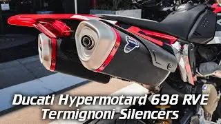 Ducati Hypermotard 698 Mono Termignoni Silencers | 📦 96482321AA