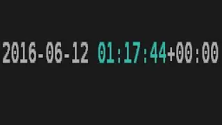 ads-clock, "non-ugly" clock for big terminal/display