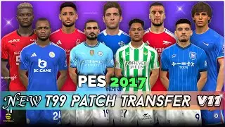 PES 2017 OPTION FILE T99 PATCH V16.1 V11