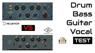 Acustica Audio Purple 3 vs UAD Pultec EQP-1A - Plugin Comparison / Plugin Shootout | VST Plugins