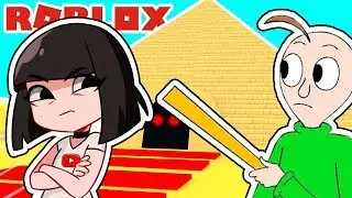 Паркур от Baldi в Пирамиде Тутанхамона в Роблокс - Roblox Obby челлендж
