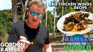 Are Gordon Ramsay's Chicken Wings Spicy Enough for The Hot Ones? | Ramsay Around the World