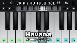 Havana (from Camila Cabello) [PIANO TUTORIAL]