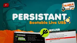 Clé USB bootable-live persistant Debian/Emmabuntüs avec MKUSB