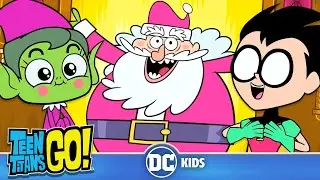 Its Santa Claus! 🎅🏻 | Teen Titans Go! | @dckids