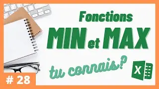 #28 - Tu connais les fonctions MIN ET MAX? | Excel