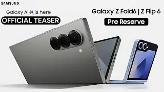 Samsung Galaxy Z Fold 6 - OFFICIAL TEASER VIDEO!