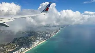 Landing at Miami International Airport (MIA) in June 2024