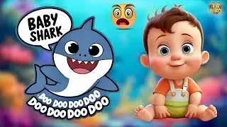 🎶 Baby Shark 🦈 | Dance and Sing Along! | Fun Kids Song 🎶| Gems Bird TV