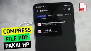 How To Reduce PDF File Size On Android Without Application - Compress PDF Files