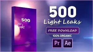 500+ Professional Light Leaks Collection Free Download || How to Use Light Leaks (Tutorial)