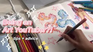 tips for starting your art youtube channel🎀