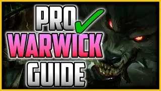 HOW TO PLAY WARWICK LIKE A PRO IN 16 MINUTES - Warwick Jungle Commentary Guide - League of Legends