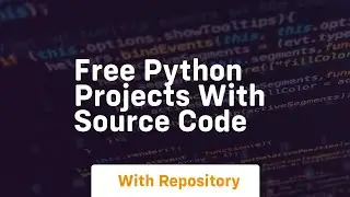 free python projects with source code