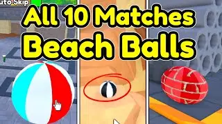 How to Find ALL 10 MATCHES Beach Balls... (Toilet Tower Defense)