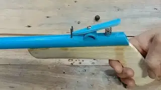 DIY PVC slingshot - how to make a powerful slingshot simple and efficiently