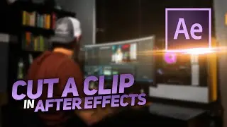 How to cut a clip in Adobe After Effects CC