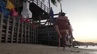 Lift and Carry in the Beach