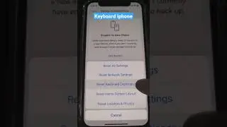 reset keyboard dictionary on iphone #iphone