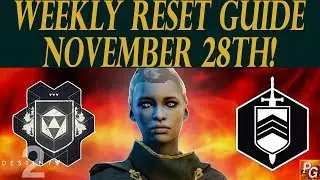 Destiny 2: Weekly Reset Guide For November 28th! (Nightfall, Eververse, Flashpoint, Raid Challenge)