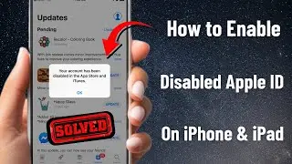 Your Account Has Been Disabled in the App Store and iTunes / 2024 / Fixed