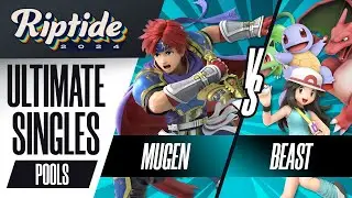 Mugen (Roy) vs Beast (Pokémon Trainer) - Riptide 2024 - Ultimate Singles - R1 Pools