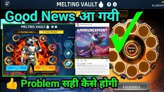 THIS EVENT IS CLOSED TEMPORARY/Melting Vault Se Collection वापस कैसे लाए ! How To Recover