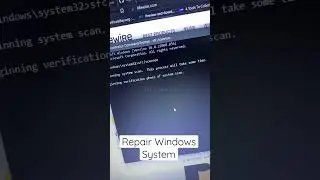 Use SFC / Scannow to Repair Windows System Files #shorts #RepairWindows