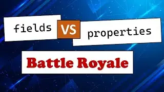 Differences between a field and a property in C#