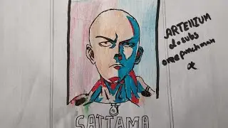 how to draw One punch man sketch😍❤#drawing #artyoutuber #saitama#onepunchman #artist