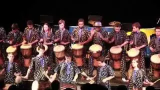 Djembe (traditional) by Campbell Hall World Drumming Ensemble