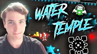 🌊 Water Temple... За 1 День ΔΔΔ 🔥 + The Nightmare Realm 💧☔️ ► Geometry Dash