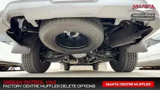 Nissan Patrol Y62 Centre Muffler delete options