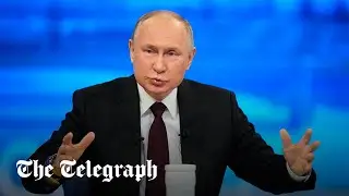 Watch: Putin holds first press conference since start of Ukraine war | English translation