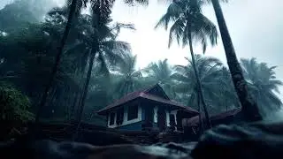 Traditional Kerala House in Rainy Season 🌧️🏡