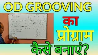 CNC PROGRAMMING,GROOVING PROGRAM IN CNC,FACE GROOVING CYCLE,FACE GROOVING,OD Grooving in CNC Program