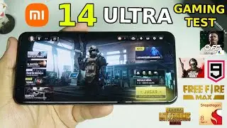 Xiaomi 14 ULTRA: Gaming TEST | Free Fire Max, Warzone Mobile, PUBG, FC Mobile (SD 8 Gen3)