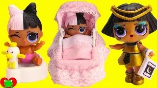Opening LOL Surprise Confetti Pop Big Sister and Lil Sister