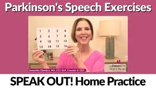 Parkinson's Speech Exercises: More Prosody Practice