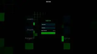 hackers theme login using css#webdevelopment #html #css #htmlcss #coding #webdesign