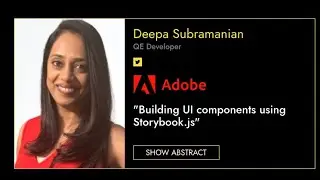 Building UI Components using Storybook.js