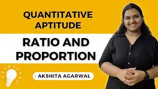 Aptitude Preparation for Campus Placements #5 | Ratio And Proportion | Quantitative Aptitude