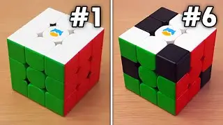 Every time I solve the Rubik's Cube, a piece disappears