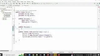 default and parameterized constructor in java || constructor in java