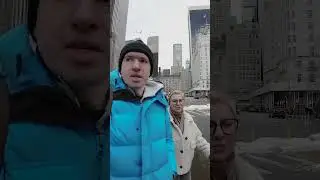 Снежный шторм в Нью-Йорке