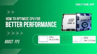 Speed Up Your PC by Optimizing Your CPU | #boostfpsfivem