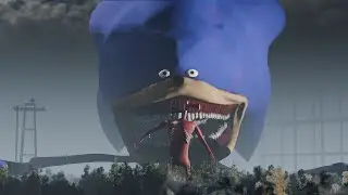Shin sonic tapes vs Siren head fight