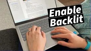 How to Turn on Keyboard Backlight on HP laptop ( Enable backlit)